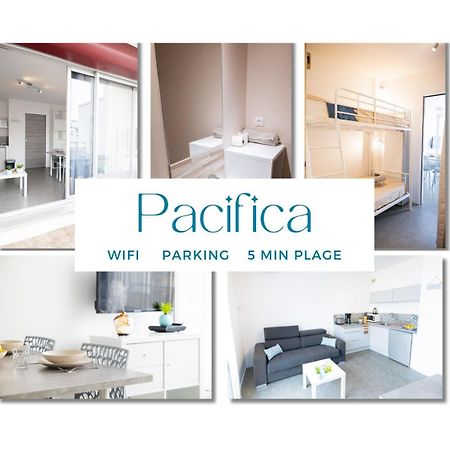 Le Pacifica: Beachfront Apartment with Parking, Wi-Fi & AC La Grande-Motte Exterior photo